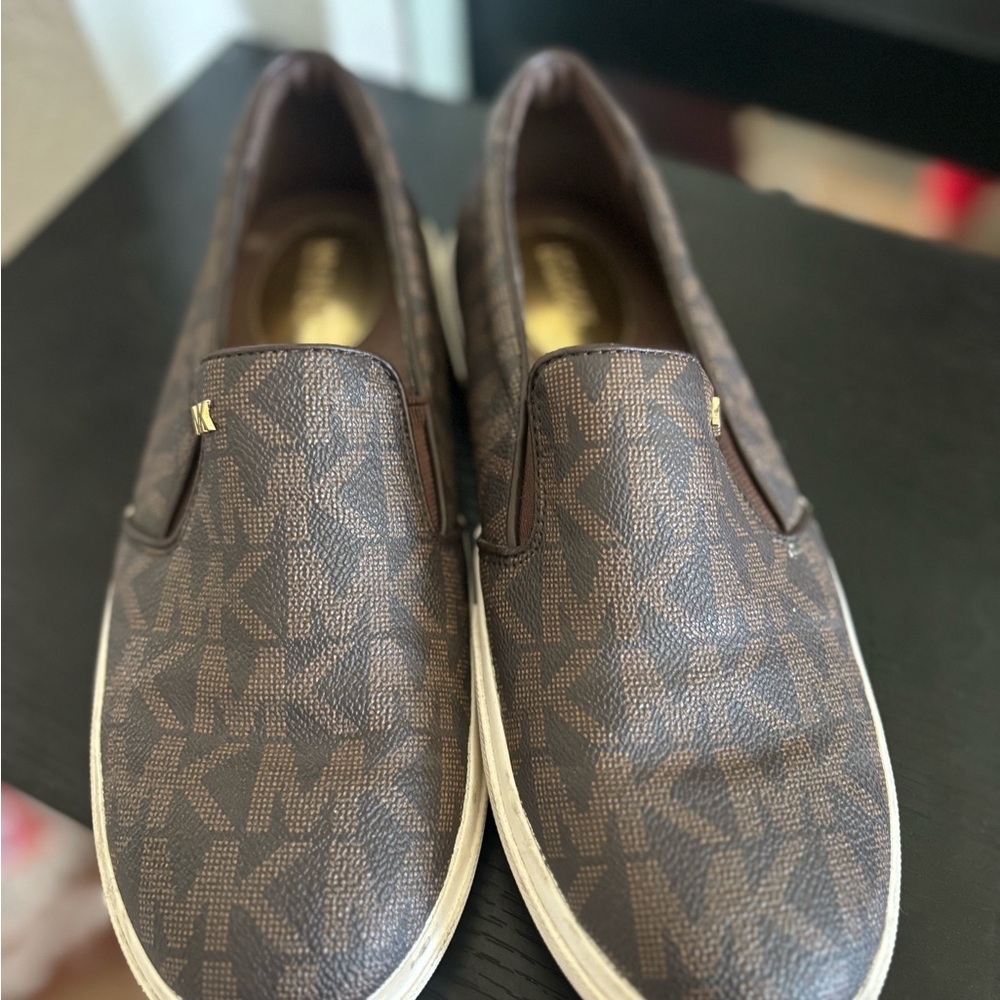 Michael Kors Brown Loafers Slip-Ons Casual Comfort